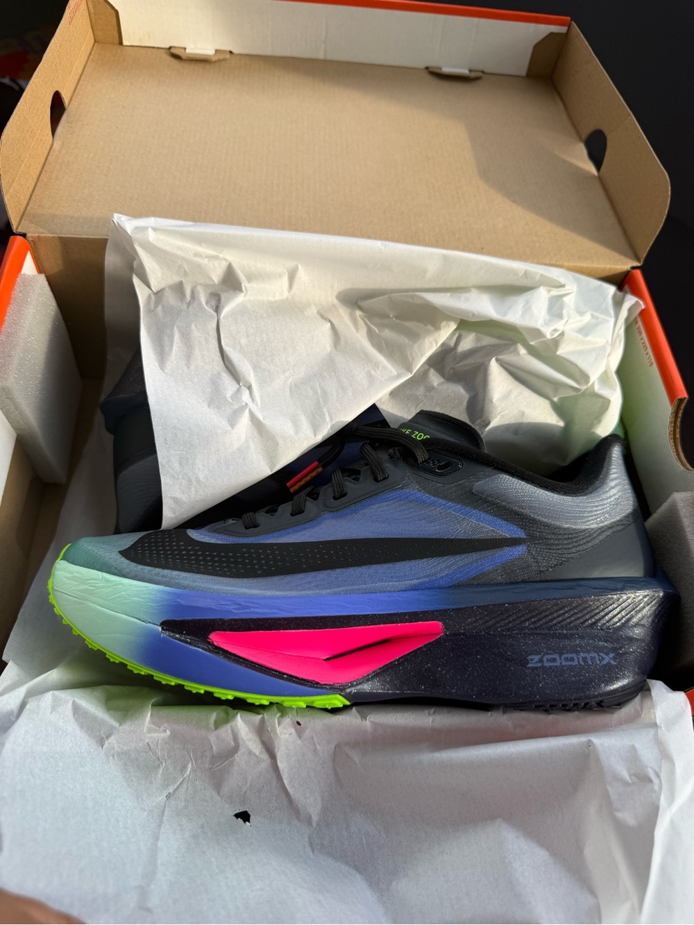 Nike Running Shoe in Black, Blue, Pink, Green